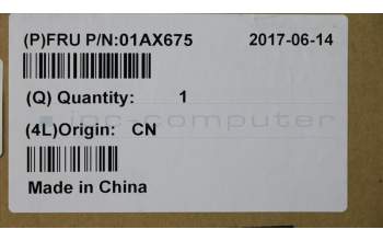 Lenovo 01AX675 NB_KYB Lin2 KBD,SK,LTN