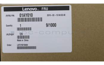 Lenovo MECH_ASM CS15W_3+2BCP,MYLAR,PBLACK,SUN für Lenovo ThinkPad T470s (20HF/20HG/20JS/20JT)