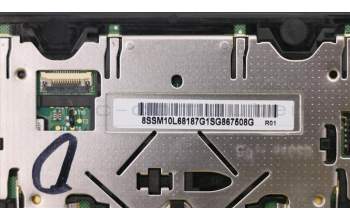 Lenovo 01AY023 MECH_ASM CS16_2BCP,GLASS,BLACK,NFC,TRA