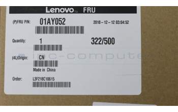 Lenovo MECH_ASM CS14S_3+2BCP,MYLAR,PBLACK,CHY für Lenovo ThinkPad X270 (20K6/20K5)