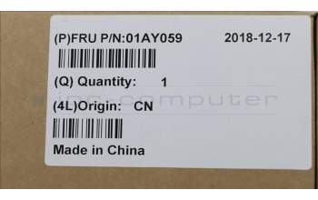 Lenovo 01AY059 MECH_ASM CS15W_3+2BCP MYLAR PB