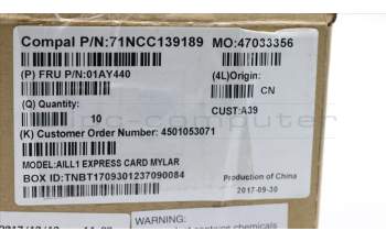 Lenovo 01AY440 MECHANICAL Express Mylar