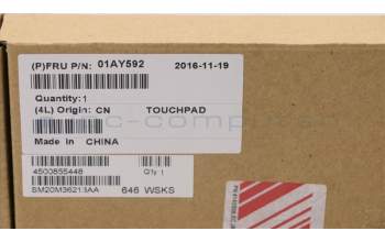Lenovo 01AY592 MECH_ASM FRU,CS13T Mylar CHY w/o NFC