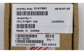 Lenovo 01AY963 MECHANICAL Camera shutter