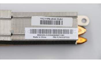 Lenovo 01EF322 HEATSINK AVC 65W Y910 Intel UMA HS