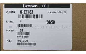 Lenovo 01EF483 Lüfter rear System Lüfter for TW