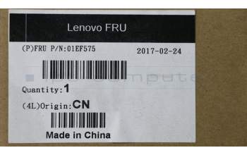 Lenovo 01EF575 HEATSINK A SR UMA TM w/o BP for 310ASR
