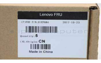 Lenovo 01EF684 MECH_ASM Memory cover for Tiny4 AVC