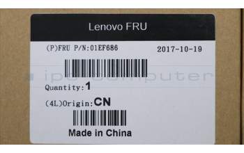 Lenovo 01EF686 MECH_ASM Top cover Ty4 65w 523AT 1L,AVC