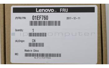 Lenovo 01EF760 MECHANICAL Front 7 segment 2.54