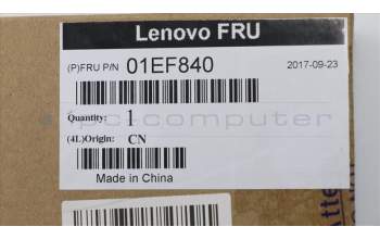 Lenovo 01EF840 SHIELD Rear IO Shielding,333AT