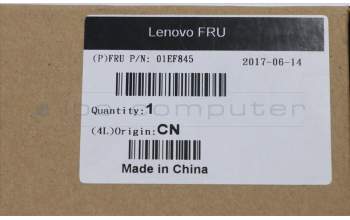 Lenovo MECHANICAL Dust Cover,333AT,AVC für Lenovo ThinkCentre M710q (10MS/10MR/10MQ)