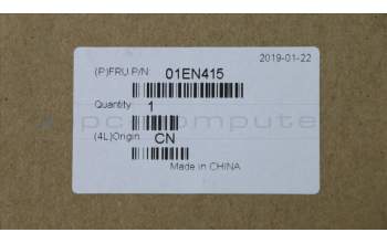 Lenovo 01EN415 Interne Tastatur, Englisch (GB), Schwarz, Hintergrundbeleuchtung