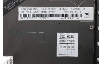 Lenovo 01EN439 NB_KYB KB SLV Sunrex German