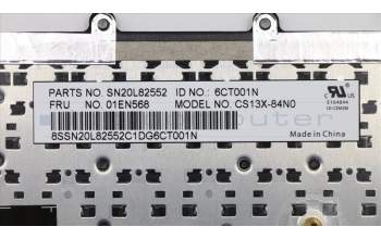 Lenovo 01EN568 NB_KYB KBD N/BL CHY Norwegian