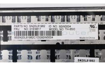 Lenovo 01EN617 NB_KYB Thorpe2 KBD,IT,CHY