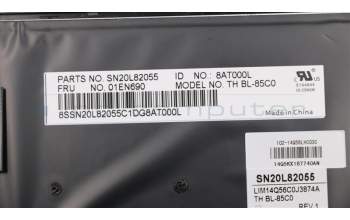 Lenovo 01EN690 NB_KYB Thorpe2 KBD,CZ,CHY BL