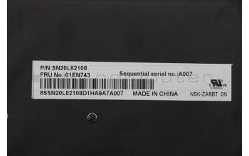Lenovo 01EN743 NB_KYB Thorpe2 KBD,NO,DFN BL