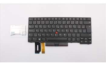 Lenovo 01EN982 FRU COMO FL, BGR, SRX, Tastatur mit Hintergrundbeleuchtung, BK, CZS
