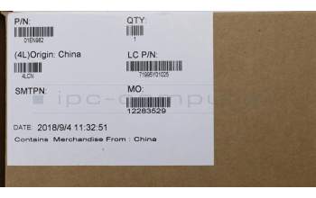 Lenovo 01EN982 FRU COMO FL, BGR, SRX, Tastatur mit Hintergrundbeleuchtung, BK, CZS