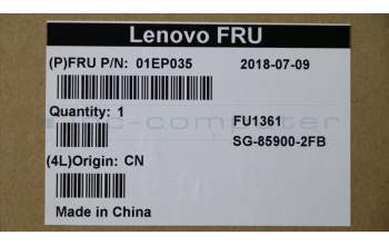 Lenovo 01EP035 NB_KYB KBD N/BL LTN French