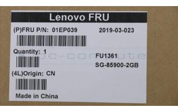 Lenovo 01EP039 NB_KYB KBD N/BL LTN Hungarian