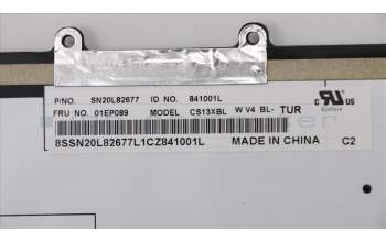 Lenovo 01EP089 Tastatur mit Hintergrundbeleuchtung, lateinischer Schriftsatz Türkisch