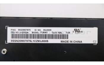 Lenovo 01ER528 NB_KYB Tachi NBL KBD,TR,LTN