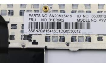 Lenovo 01ER962 NB_KYB Payton2Walter2 NBL KBD,FR,CHY
