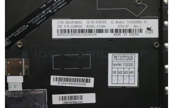 Lenovo 01HW639 Interne Tastatur, Slowenisch, Schwarz, Hintergrundbeleuchtung