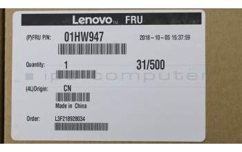 Lenovo BEZEL FRU LCD bezel ASM for camera für Lenovo ThinkPad X270 (20K6/20K5)