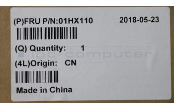 Lenovo 01HX110 NB_KYB Storm3,SRX,KB-BL,SV,ES