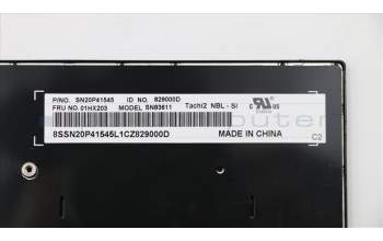 Lenovo 01HX203 NB_KYB TACHI2 LTN NBL-KB SI