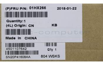 Lenovo 01HX266 KB SG-85550-27A BG LTS-2 BL LI