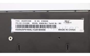 Lenovo 01HX266 KB SG-85550-27A BG LTS-2 BL LI
