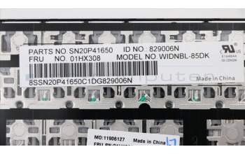 Lenovo 01HX308 NB_KYB Windu2 CHY NBL-KB DK