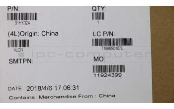 Lenovo 01HX324 NB_KYB Windu2 CHY NBL-KB SE