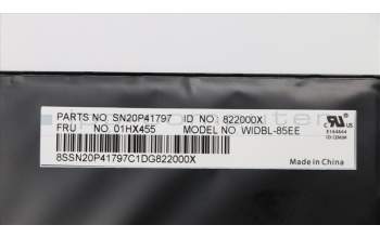 Lenovo 01HX455 NB_KYB Windu2 CHY BL-KB EE