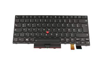 01HX511 Original Lenovo Tastatur DE (deutsch) schwarz mit Backlight und Mouse-Stick
