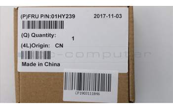 Lenovo 01HY239 BRACKET FRU DC-IN USB Bracket