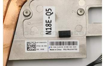 Lenovo 01HY795 HEATSINK CPU/GPU N18E thermal,w/Lüfter,DEL