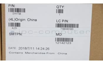 Lenovo 01HY798 CABLE Cable,Power Button,ICT