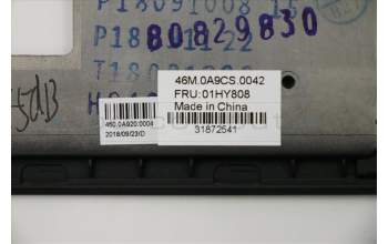 Lenovo 01HY808 MECH_ASM C-cover,KBD,DFN+FUYU,US,BK