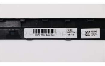Lenovo 01LV745 FRU: LCD-Strip-Abdeckung, TongDa, schwarz