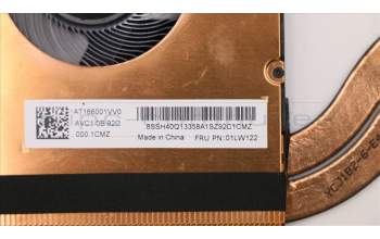 Lenovo 01LW122 HEATSINK E480INTEL DIS THM ASSY AVC