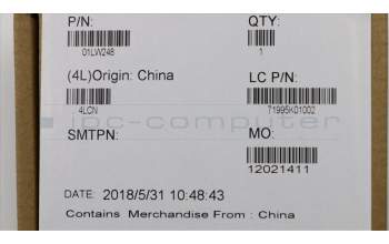 Lenovo 01LW248 Flachbandkabel mit Fingerabdruck