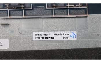 Lenovo 01LW258 COVER LOG LOW SUB ASSY