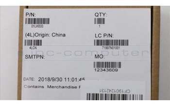 Lenovo 01LW333 CARDPOP FRU USB board