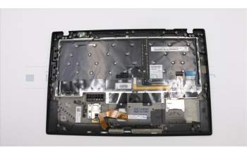 Lenovo 01LX534 MECH_ASM KBD,Bezel,CH,FPR,BK,CHY