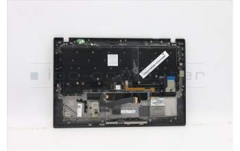 Lenovo 01LX554 MECH_ASM KBD,Bezel,GR,FPR,BK,SUN